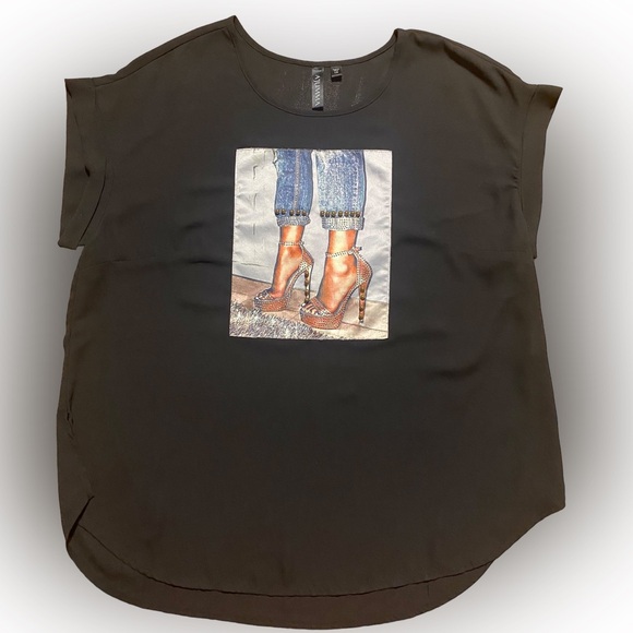 NWOT A’JUMMA EMBELLISHED BLOUSE - Picture 1 of 5